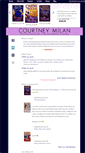 Mobile Screenshot of courtneymilan.com